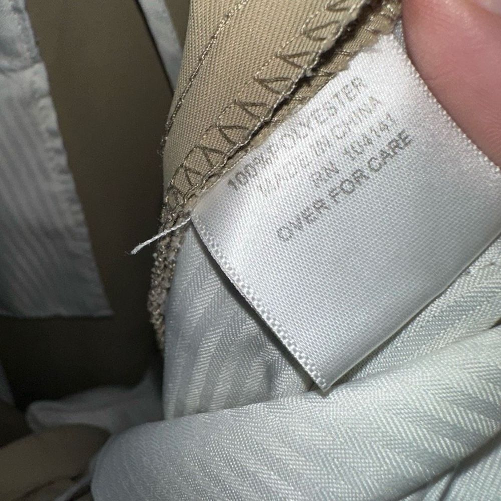walter hagen men beige performance dress golf pants 34x32 - Picture 9 of 9